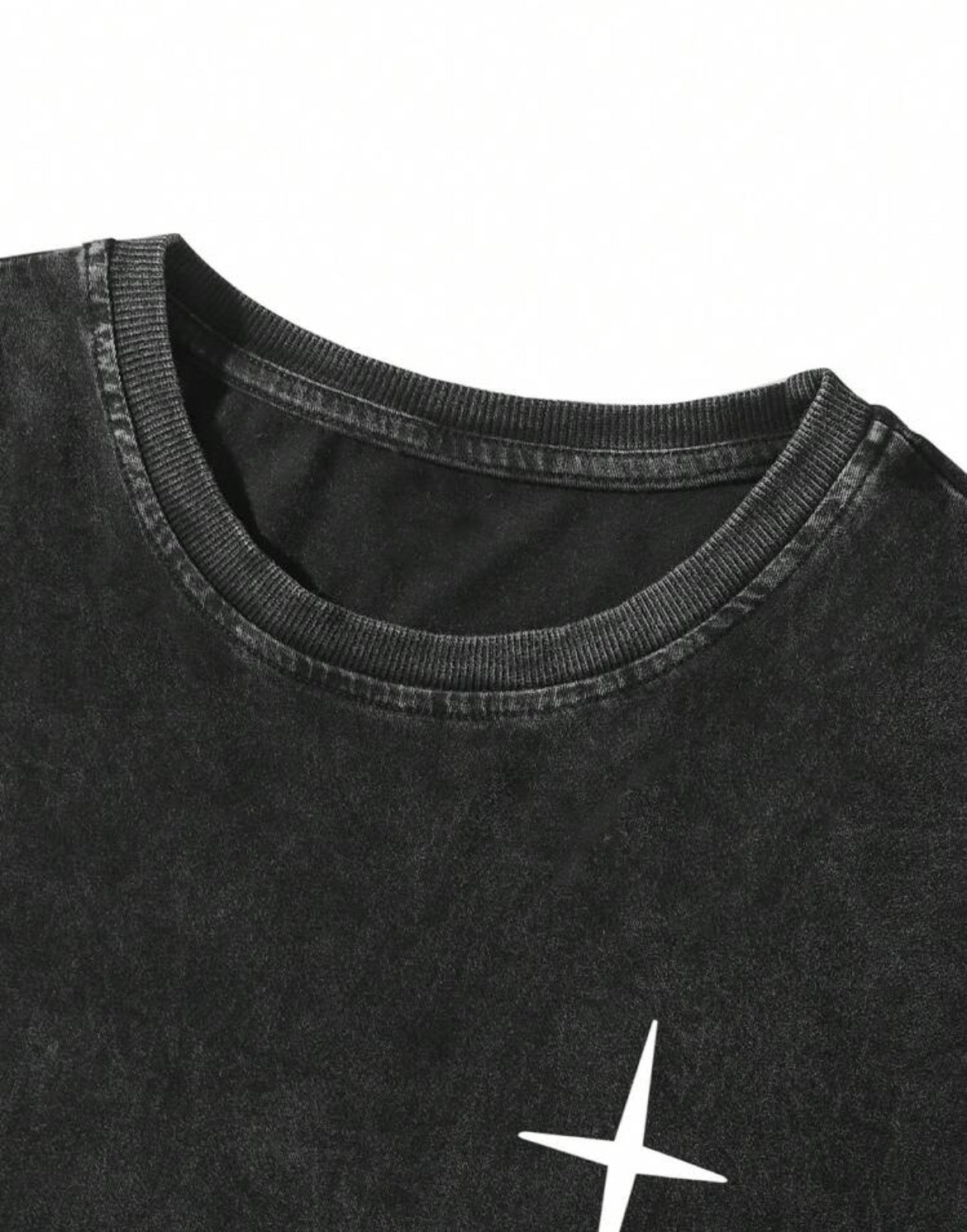 Stay Wild Faded Face Black Tee (Men’s)